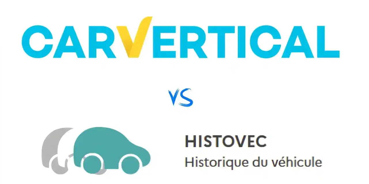 Comparaison entre CARVERTICAL et HISTOVEC, un service d'historique du véhicule.