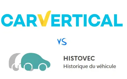 Comparaison entre CARVERTICAL et HISTOVEC, un service d'historique du véhicule.