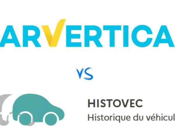Comparaison entre CARVERTICAL et HISTOVEC, un service d'historique du véhicule.