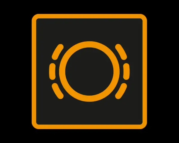 Un voyant volant rouge clignote, signalant un problème de direction assistée.